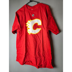 Calgary Flames Markstrom #25 Fanatics T-Shirt NWT Size L jersey